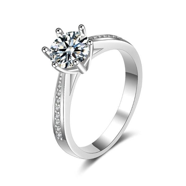 cluster rings luxury classic engagement ring silver cubic zircon female wedding band crystal promise for women jewelry love d5t601, Golden;silver
cluster rings luxury classic engagement ring silver cubic zircon female wedding band crystal promise for women jewelry love d5t601, Golden;silver