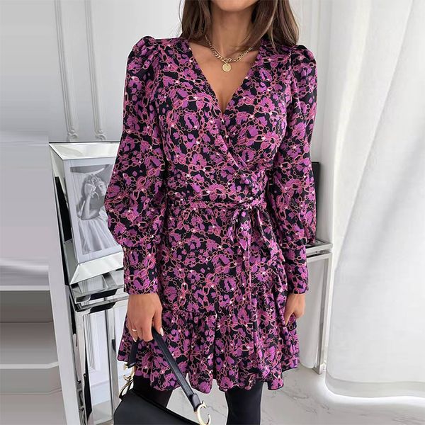 elegant women printed short dress sweet new ruffle spring autumn a-line dress casual v-neck button party dress vestidosby air, Black;white
elegant women printed short dress sweet new ruffle spring autumn a-line dress casual v-neck button party dress vestidosby air, Black;white