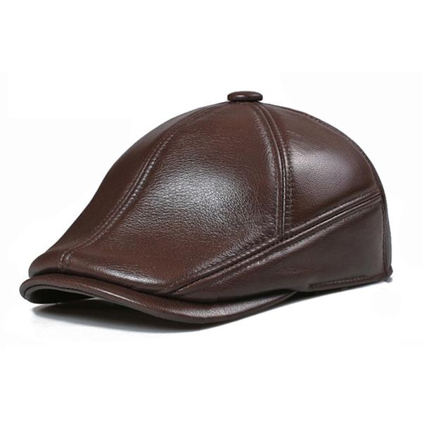 berets autumn winter warm cap hats for men women real leather hat sboy flat earmuffs artist painter beret, Blue;gray
berets autumn winter warm cap hats for men women real leather hat sboy flat earmuffs artist painter beret, Blue;gray