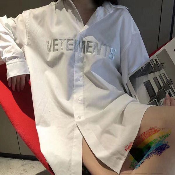 men's casual shirts reflexive bright vetements shirts of men's women 1:1 quality shirt in v-embroidered vtm blouse long sleeve, White;black
men's casual shirts reflexive bright vetements shirts of men's women 1:1 quality shirt in v-embroidered vtm blouse long sleeve, White;black