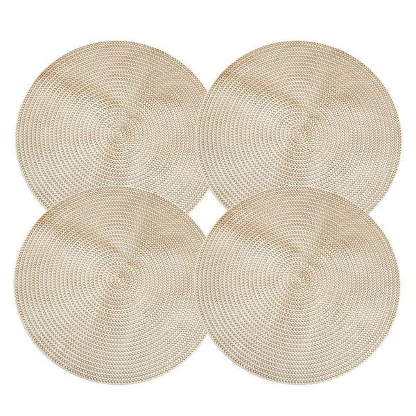table runner -38cm nordic el restaurant round placemat pvc insulation mat anti-scalding steak pad light gold
table runner -38cm nordic el restaurant round placemat pvc insulation mat anti-scalding steak pad light gold
