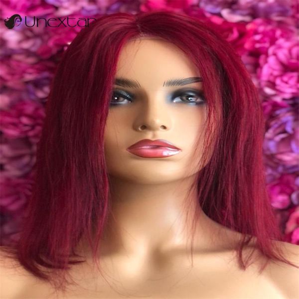 unextar human hair 99j short bob straight lace wigs colored 180% brazilian for women preplucked, Black;brown
unextar human hair 99j short bob straight lace wigs colored 180% brazilian for women preplucked, Black;brown