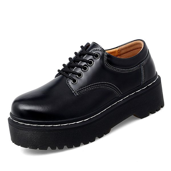 oxford men casual shoes bright genuine leather platform men punk shoes couple thick bottom motorcycle shoes zapatos mujer unisex, Black
oxford men casual shoes bright genuine leather platform men punk shoes couple thick bottom motorcycle shoes zapatos mujer unisex, Black