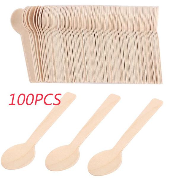 disposable flatware 100/200pcs wooden spoon western dessert scoop coffee wedding party tableware mini cutlery set ice cream
disposable flatware 100/200pcs wooden spoon western dessert scoop coffee wedding party tableware mini cutlery set ice cream