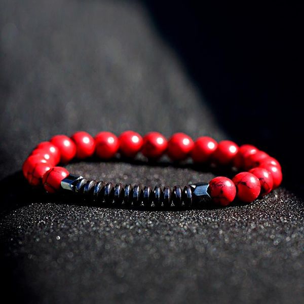 beaded, strands women's retro red stone beads tibetan hematite bracelet men pulseras hombre vintage meditation jewelry, Black
beaded, strands women's retro red stone beads tibetan hematite bracelet men pulseras hombre vintage meditation jewelry, Black