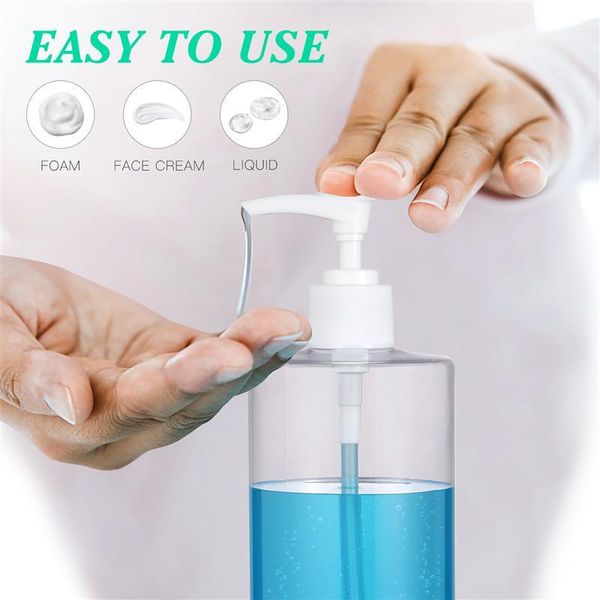 storage bottles & jars 2pcs 500ml empty bottle transparent simple for foam emulsion hand washing (random pump head color)
storage bottles & jars 2pcs 500ml empty bottle transparent simple for foam emulsion hand washing (random pump head color)