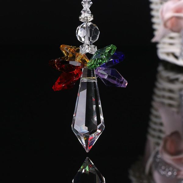 decorative objects & figurines rainbow angel crystal suncatcher colorful pendant hanging decoration for car home mdj998
decorative objects & figurines rainbow angel crystal suncatcher colorful pendant hanging decoration for car home mdj998