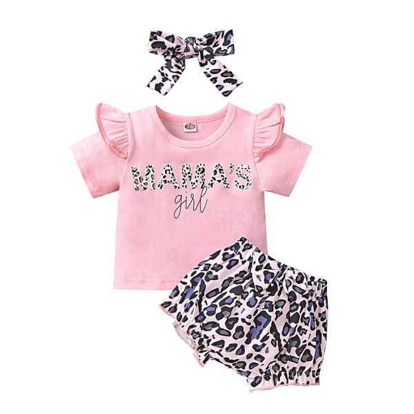 born baby girl's summer three piece set baby's sleeve lettering t-shirt leopard print shorts hair band for 0-12m clothing sets, White
born baby girl's summer three piece set baby's sleeve lettering t-shirt leopard print shorts hair band for 0-12m clothing sets, White