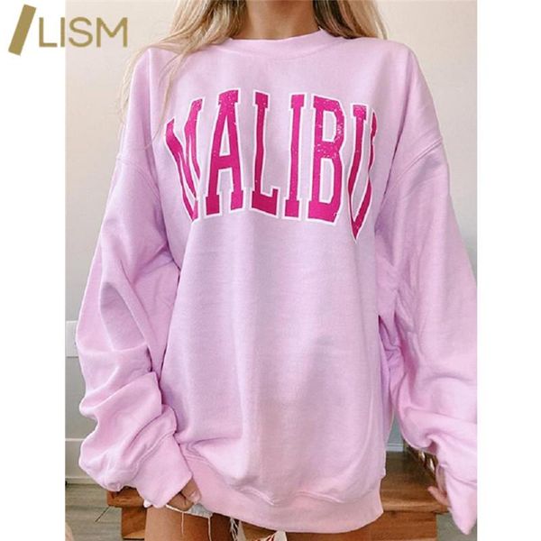 women's hoodies & sweatshirts lism letter printing long sleeve sweatshirt autumn women casual harajuku pink pullover vintage jumper, Black
women's hoodies & sweatshirts lism letter printing long sleeve sweatshirt autumn women casual harajuku pink pullover vintage jumper, Black