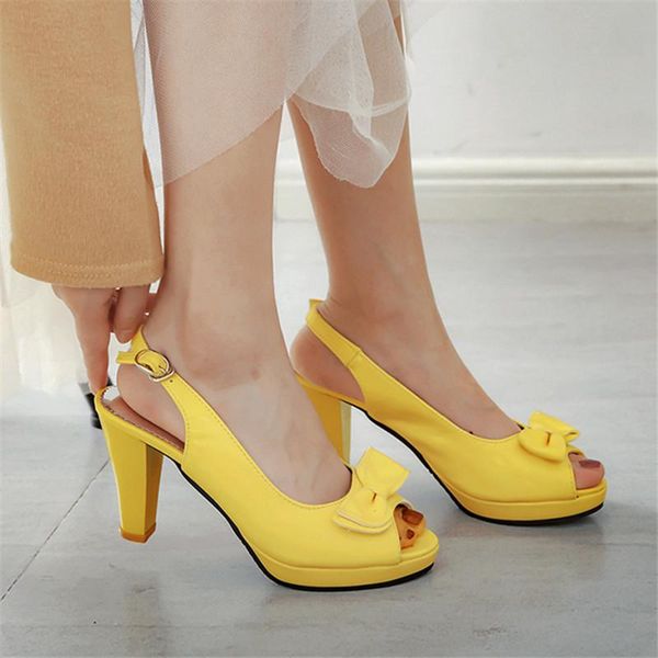 size 32-43 women sandals high heels shoes woman bow fashion ladies peep toe party 2021, Black
size 32-43 women sandals high heels shoes woman bow fashion ladies peep toe party 2021, Black