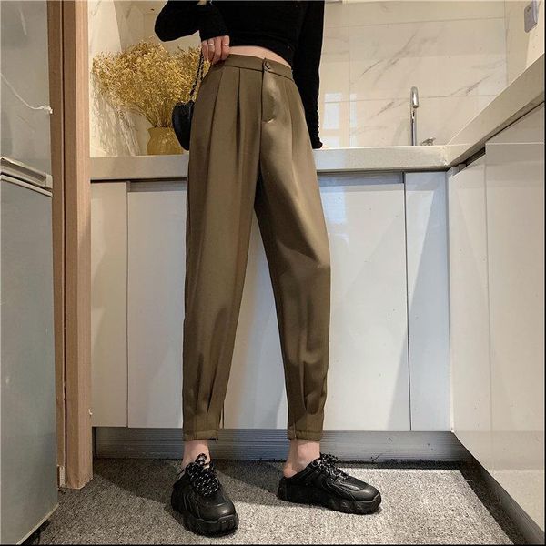 large women pants size chic casual trousers female bottom ol solid fashion elegant work wear formal high waist harem, Black;white
large women pants size chic casual trousers female bottom ol solid fashion elegant work wear formal high waist harem, Black;white
