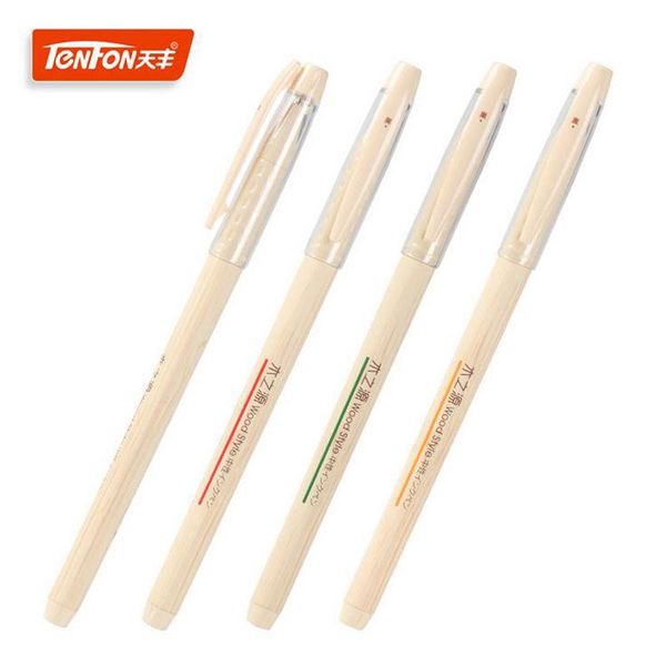 gel pens 12 pcs /lot wood style fine ink pen 0.38mm black&blue signature for school & office escolar material g3263
gel pens 12 pcs /lot wood style fine ink pen 0.38mm black&blue signature for school & office escolar material g3263