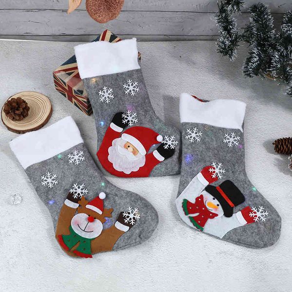 christmas straight gift socks multi style luminous candy creative decorations 
christmas straight gift socks multi style luminous candy creative decorations