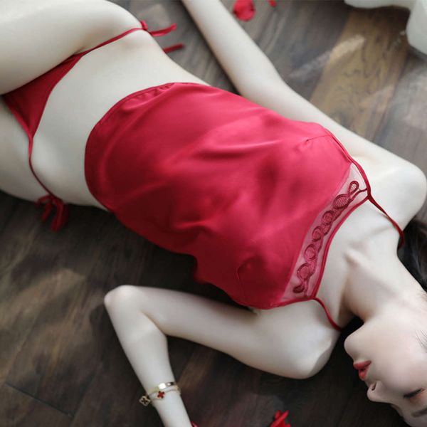 skirt couple's belly bag underwear taste ancient pajamas bedcloth court cloth uniform temptation passion, Black;white
skirt couple's belly bag underwear taste ancient pajamas bedcloth court cloth uniform temptation passion, Black;white