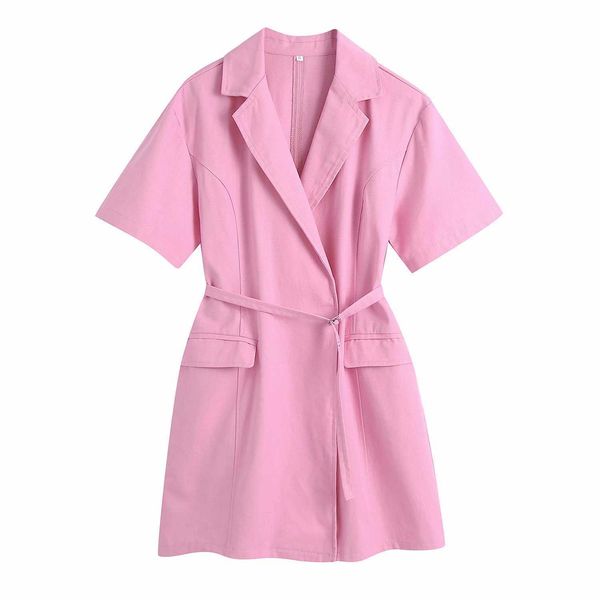summer dress women elegant casual fashion chic lady blazer-style dress women vintage dresses 210709, Black;gray
summer dress women elegant casual fashion chic lady blazer-style dress women vintage dresses 210709, Black;gray