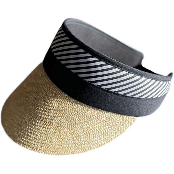 wide brim hats women's summer straw woven sunshade empty outdoor vacation fashion all-match sunscreen no hat, Blue;gray
wide brim hats women's summer straw woven sunshade empty outdoor vacation fashion all-match sunscreen no hat, Blue;gray