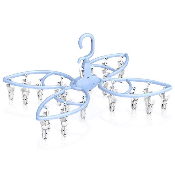 foldable laundry drying rack, baby clothes clip hangers with 26 clips, butterfly shape plastic & racks
foldable laundry drying rack, baby clothes clip hangers with 26 clips, butterfly shape plastic & racks