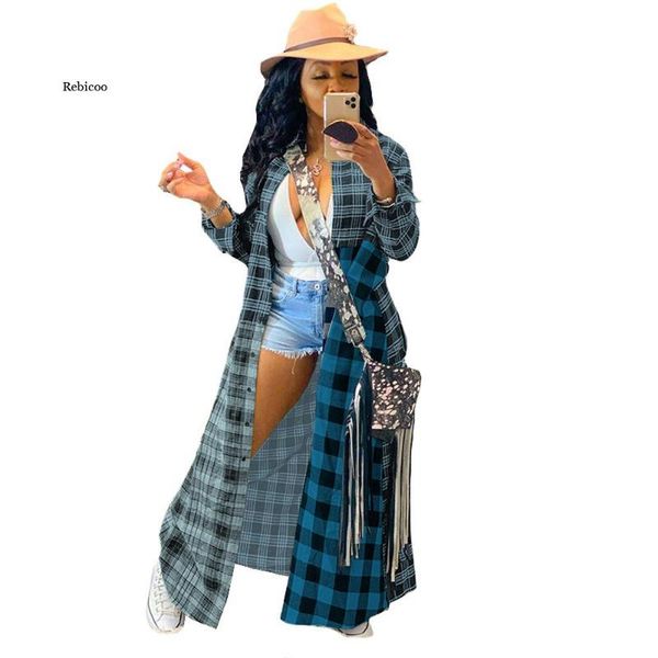 women's jackets plaid for women plus size fashion fall long sleeve outwear clothing elegant streetwear oversized blouse coats, Black;brown
women's jackets plaid for women plus size fashion fall long sleeve outwear clothing elegant streetwear oversized blouse coats, Black;brown