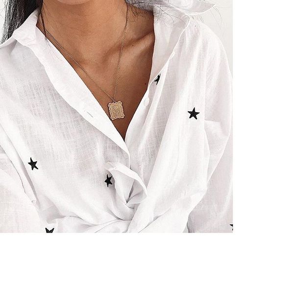 pendant necklaces 2021 fashion golden geometric square rose choker necklace for women girl clavicle chain jewelry party prom gift, Silver
pendant necklaces 2021 fashion golden geometric square rose choker necklace for women girl clavicle chain jewelry party prom gift, Silver