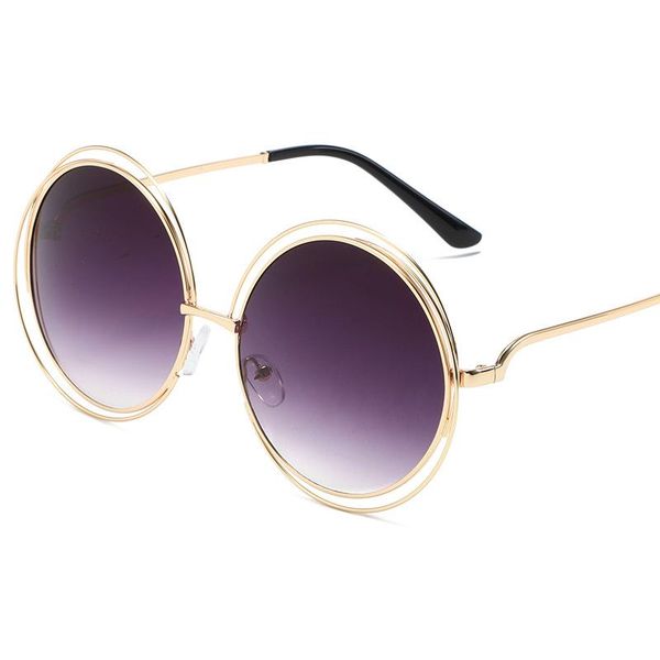 sunglasses vintage round big size oversized lens mirror women brand designer metal frame lady sun glasses cool retro, White;black
sunglasses vintage round big size oversized lens mirror women brand designer metal frame lady sun glasses cool retro, White;black