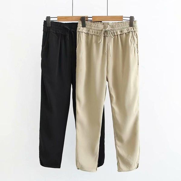 women's pants & capris 2021 plus size casual harem summer women clothing fashion loose chiffon trousers h4-9002, Black;white
women's pants & capris 2021 plus size casual harem summer women clothing fashion loose chiffon trousers h4-9002, Black;white