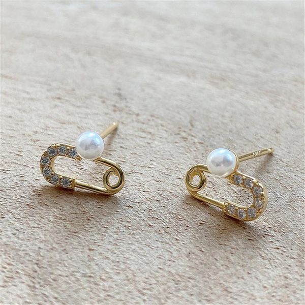 real 925 sterling silver girls exquisite cute mini pin earrings women pearl jewelry zircon setting 18k gold simple earring stud, Golden;silver
real 925 sterling silver girls exquisite cute mini pin earrings women pearl jewelry zircon setting 18k gold simple earring stud, Golden;silver