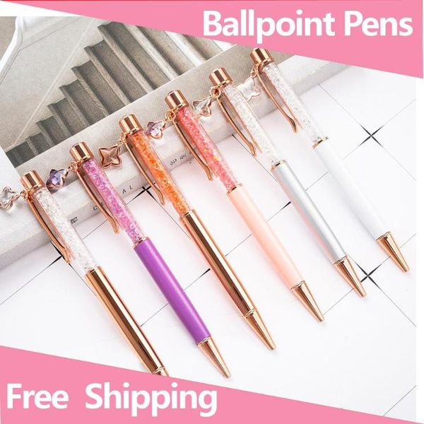 ballpoint pens creative metal pen crystal quicksand advertising gift diamond signature customized logo, Blue;orange
ballpoint pens creative metal pen crystal quicksand advertising gift diamond signature customized logo, Blue;orange