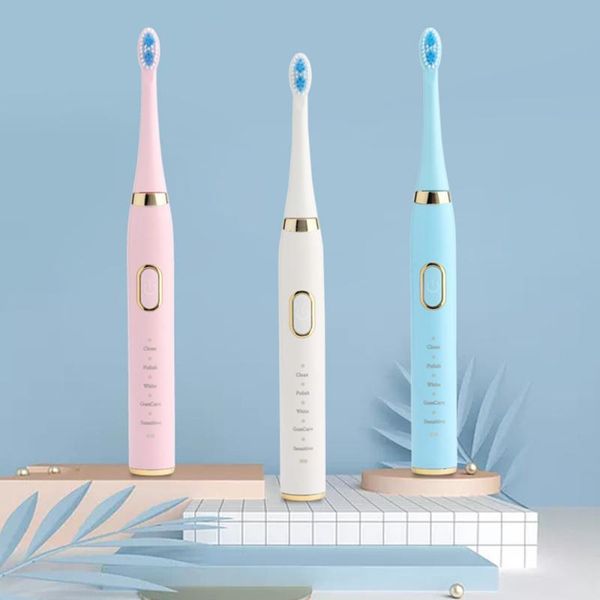 smart electric toothbrush rechargeable ultrasonic electronic sonic whitening cleansing waterproof teeth brush gift oral care tslm1
smart electric toothbrush rechargeable ultrasonic electronic sonic whitening cleansing waterproof teeth brush gift oral care tslm1