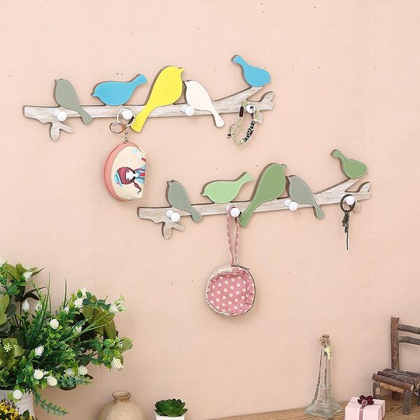hooks & rails creative colorful bird wood shelf clothes cat storage rack key holder wall hanging organizer home decor
hooks & rails creative colorful bird wood shelf clothes cat storage rack key holder wall hanging organizer home decor