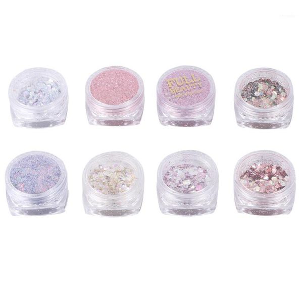 box/set 8 color mermaid nail art glitter fashion sequins ornament decals diy handmade accessories for jewelry1, Red;gold
box/set 8 color mermaid nail art glitter fashion sequins ornament decals diy handmade accessories for jewelry1, Red;gold