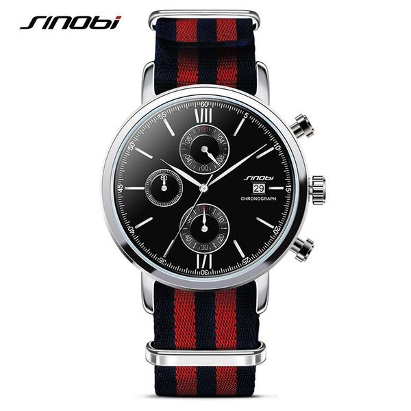 sports men chronograph wrist watches army nato nylon watchband male geneva quartz clock erkek saatler 2021 wristwatches, Slivery;brown
sports men chronograph wrist watches army nato nylon watchband male geneva quartz clock erkek saatler 2021 wristwatches, Slivery;brown