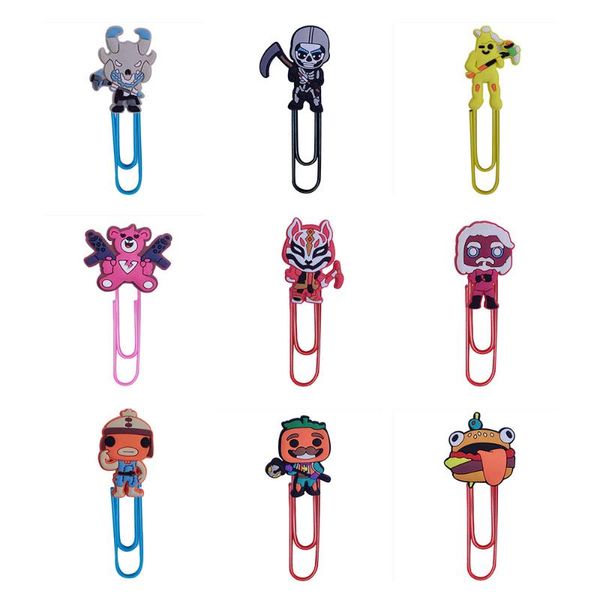 bookmark 9pcs pvc cute bookmarks bear duck tiger tomato hamburger cow machine gun scythe hammer paper clips funny stationery page holder
bookmark 9pcs pvc cute bookmarks bear duck tiger tomato hamburger cow machine gun scythe hammer paper clips funny stationery page holder