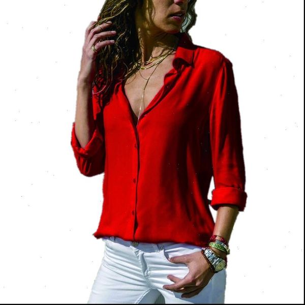 women shirt womens blouses spring elegant long sleeve blouse turn down collar chiffon office shirts blusas plus size, White
women shirt womens blouses spring elegant long sleeve blouse turn down collar chiffon office shirts blusas plus size, White