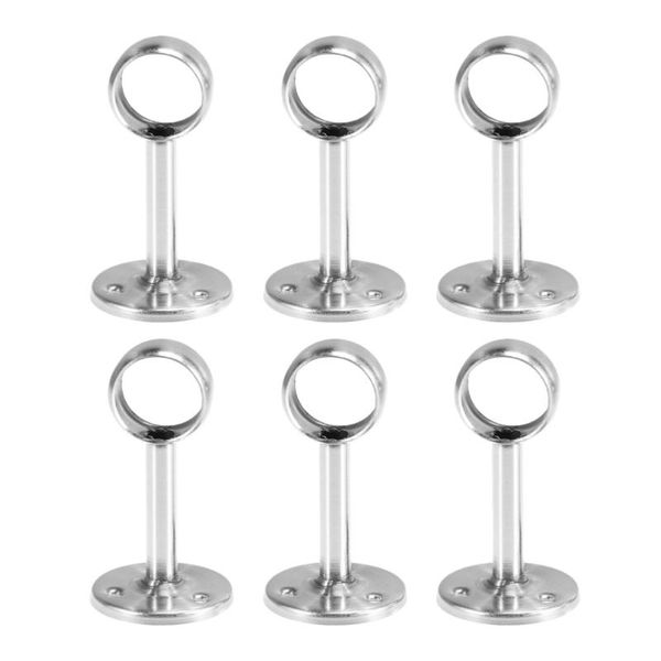 6pcs stainless steel wardrobe rod rail closet support shelf pipe bracket holder for home shower curtains
6pcs stainless steel wardrobe rod rail closet support shelf pipe bracket holder for home shower curtains
