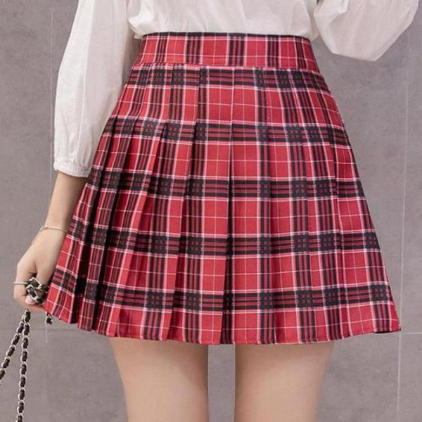 skirts zuolunouba summer women zipper high waist skirt school girl faldas pleated plaid red mini jupe femme, Black
skirts zuolunouba summer women zipper high waist skirt school girl faldas pleated plaid red mini jupe femme, Black