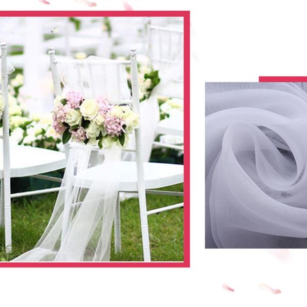 curtain & drapes 1pc 30m long gauze drape for wedding bouquet decoration (white)
curtain & drapes 1pc 30m long gauze drape for wedding bouquet decoration (white)