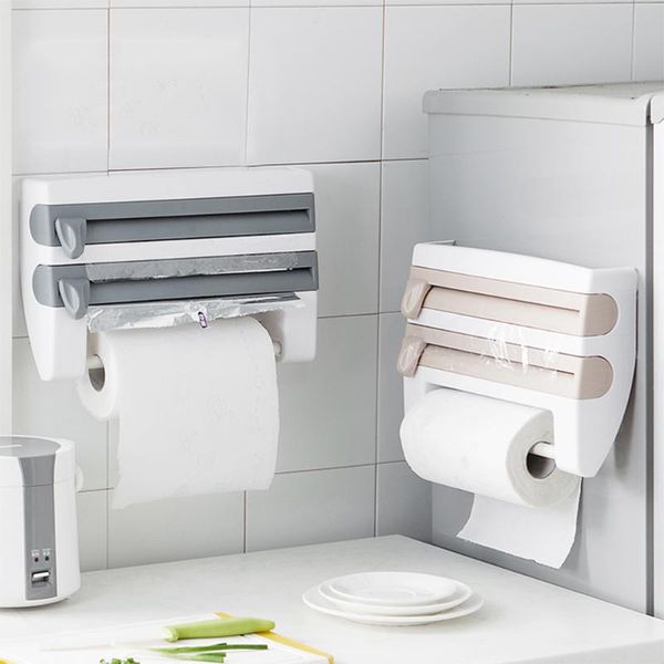 toilet paper holders wall-mount towel holder 4-in-1 kitchen plastic organizer dispenser sauce wrap spice rack wall roll storage
toilet paper holders wall-mount towel holder 4-in-1 kitchen plastic organizer dispenser sauce wrap spice rack wall roll storage