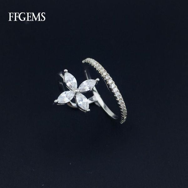 cluster rings ffgems real 925 silver ring sterling zircon created moissanite fine jewelry for women lady engagement wedding party gift, Golden;silver
cluster rings ffgems real 925 silver ring sterling zircon created moissanite fine jewelry for women lady engagement wedding party gift, Golden;silver