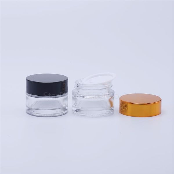 1pcs 15g glass cream jars cosmetic packaging with lid plastic caps & inner liners round empty small storage bottles
1pcs 15g glass cream jars cosmetic packaging with lid plastic caps & inner liners round empty small storage bottles