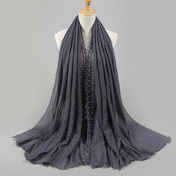 scarves cotton scarf beads bubble pearl wrinkle shawls hijab drape stitching fringe crumple muslim spring autumn women long, Blue;gray
scarves cotton scarf beads bubble pearl wrinkle shawls hijab drape stitching fringe crumple muslim spring autumn women long, Blue;gray