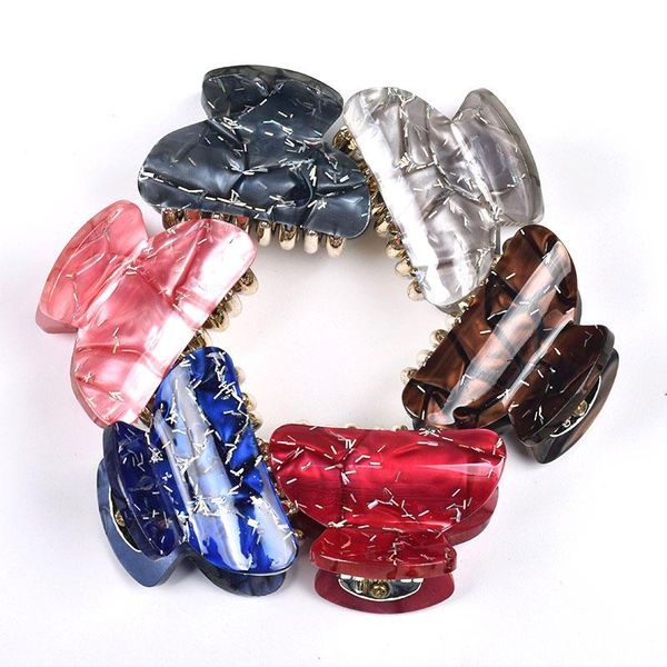 4cm korean fashion small sequins cracked acrylic hair clip women ponytail claw bath hairpin girls accessories 13004, Slivery;white
4cm korean fashion small sequins cracked acrylic hair clip women ponytail claw bath hairpin girls accessories 13004, Slivery;white
