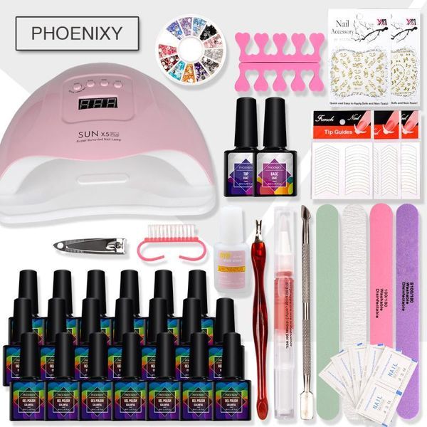 gel polish nail art set manicure tools kit 48w/80w uv led lamp dryer colors varnish set1
gel polish nail art set manicure tools kit 48w/80w uv led lamp dryer colors varnish set1
