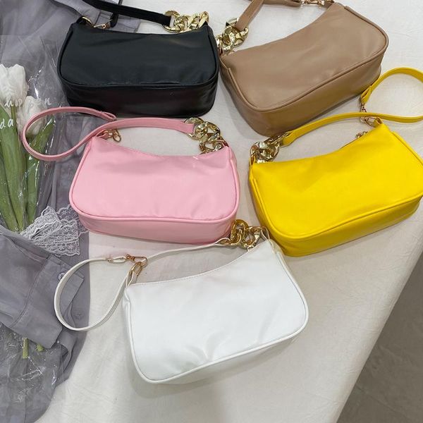 evening bags fashion women bag pure color pu leather underarm casual ladies thick chain purse shoulder small vacation travel handbag
evening bags fashion women bag pure color pu leather underarm casual ladies thick chain purse shoulder small vacation travel handbag