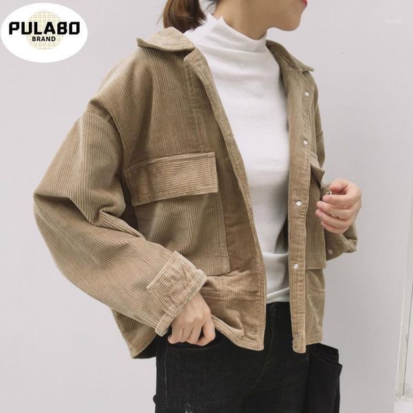 basic jackets women trendy retro solid khaki corduroy spring short all-match femme outerwear chic elegant minimalist black women's, Black;brown
basic jackets women trendy retro solid khaki corduroy spring short all-match femme outerwear chic elegant minimalist black women's, Black;brown