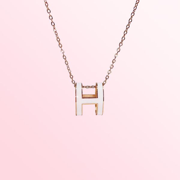 fashion necklace women's pendant titanium steel spring clavicle chain 18k rose gold signature deals, Silver
fashion necklace women's pendant titanium steel spring clavicle chain 18k rose gold signature deals, Silver