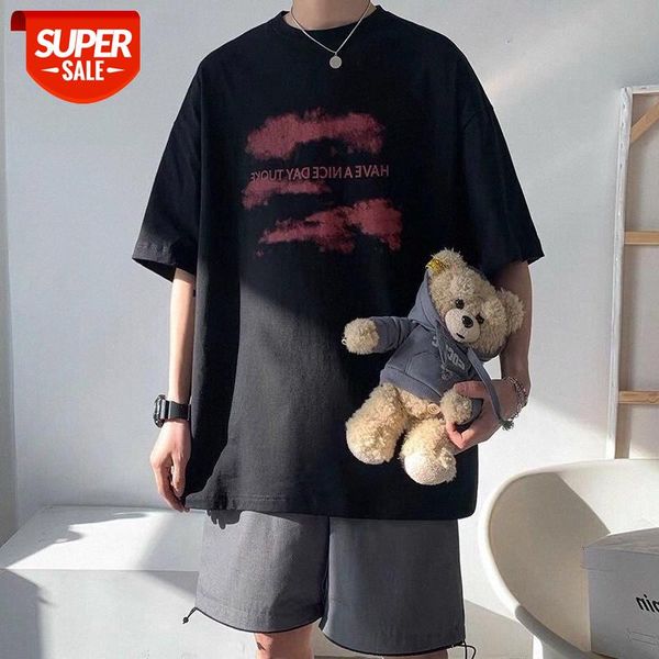 short-sleeved t-shirt men's summer trend loose bottoming five-point sleeve ins tide brand hong kong style simple half-sleeved clot #ue1, White;black
short-sleeved t-shirt men's summer trend loose bottoming five-point sleeve ins tide brand hong kong style simple half-sleeved clot #ue1, White;black