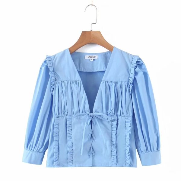 summer women v neck lace up short shirt female lantern sleeve blouse fashion lady loose blusas s8776 210430, White
summer women v neck lace up short shirt female lantern sleeve blouse fashion lady loose blusas s8776 210430, White