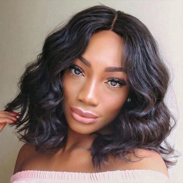 lace wigs body wave short bob wig brazilian 13x4x1 front human hair for black women soku ocean non-remy, Black;brown
lace wigs body wave short bob wig brazilian 13x4x1 front human hair for black women soku ocean non-remy, Black;brown