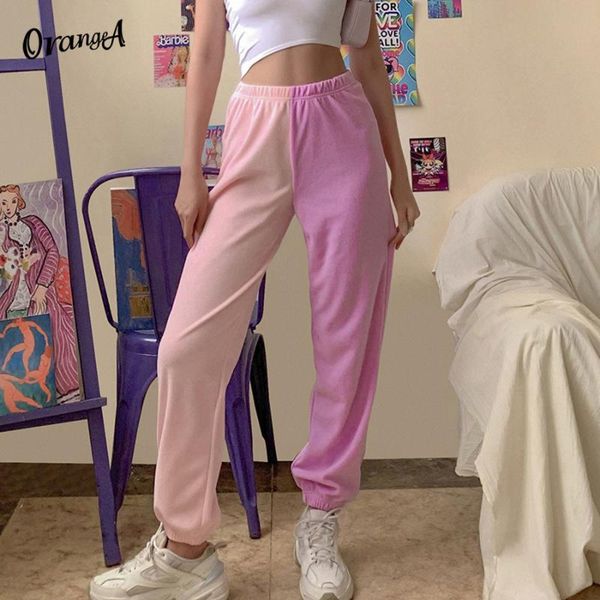 orangea 2021 women high waist white&purple patchwor pants fitness sporty harem sweatpants loose joggers streetwear casual outfit women', Black;white
orangea 2021 women high waist white&purple patchwor pants fitness sporty harem sweatpants loose joggers streetwear casual outfit women', Black;white