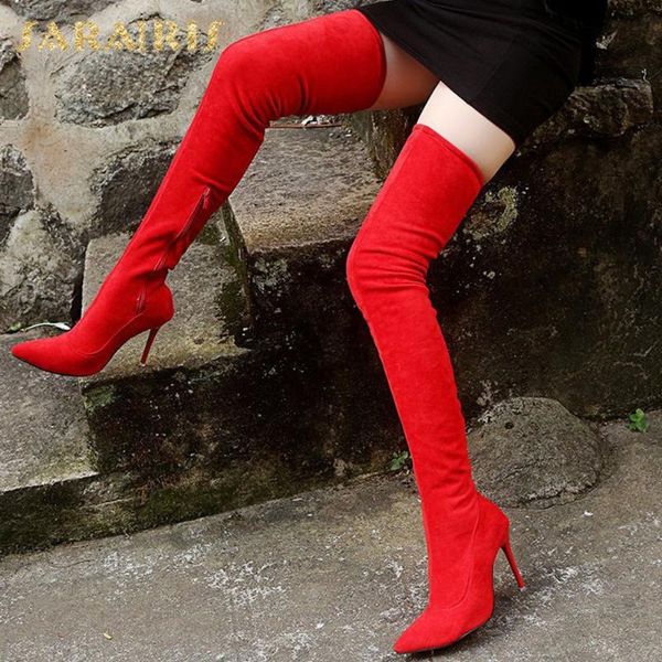 boots sarairis 2021 large size 43 thin high heels over the knee woman shoes zip up concise dropship female, Black
boots sarairis 2021 large size 43 thin high heels over the knee woman shoes zip up concise dropship female, Black
